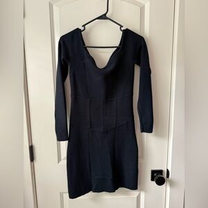 Abercrombie & Fitch Off the Shoulder Corset Mini Dress